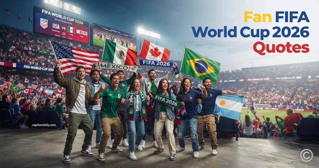 Fan FIFA World Cup 2026 Quotes