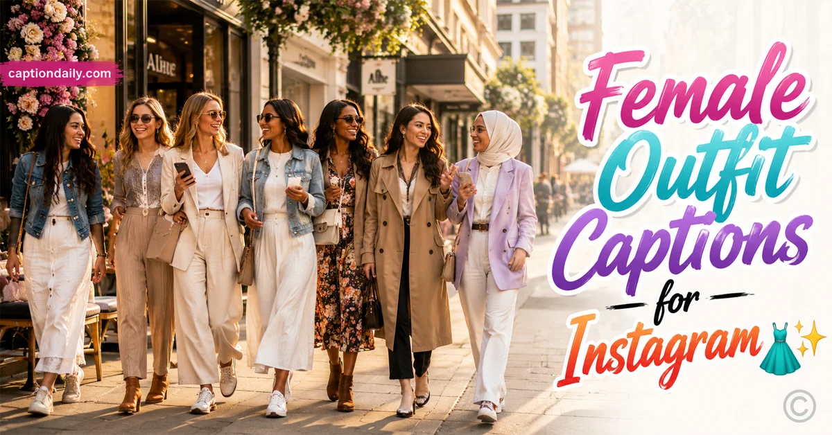 Female Outfit Captions for Instagram