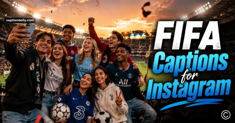 FIFA Captions for Instagram