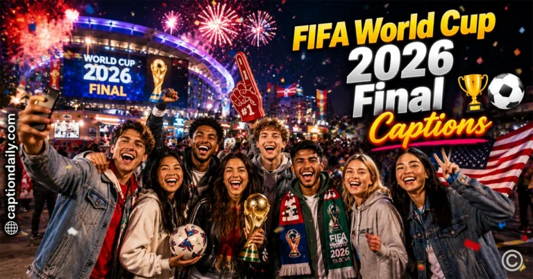 FIFA World Cup 2026 Final Captions