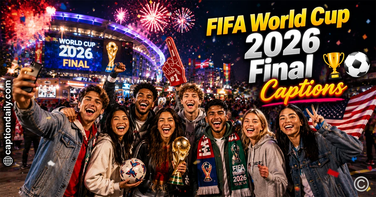 FIFA World Cup 2026 Final Captions