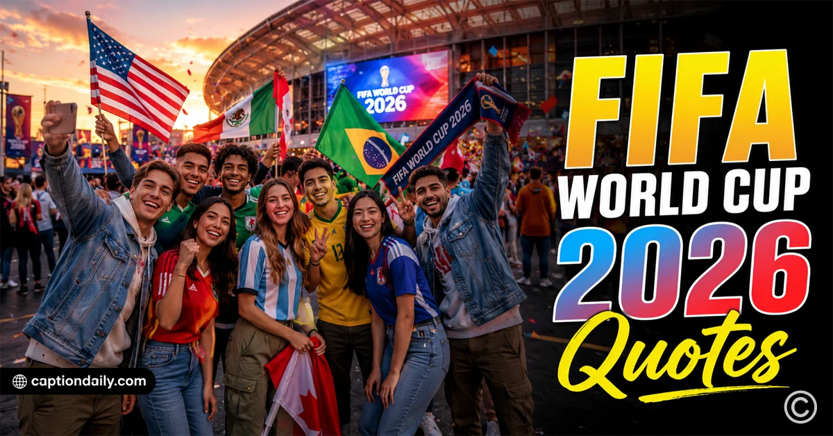 FIFA World Cup 2026 Quotes