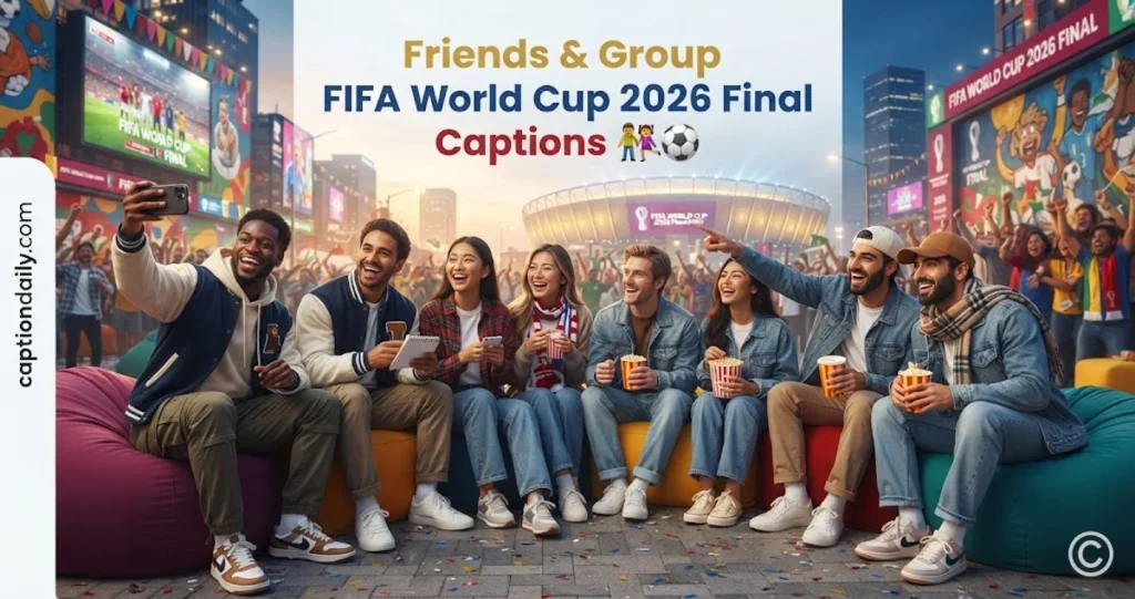 Friends & Group FIFA World Cup 2026 Final Captions
