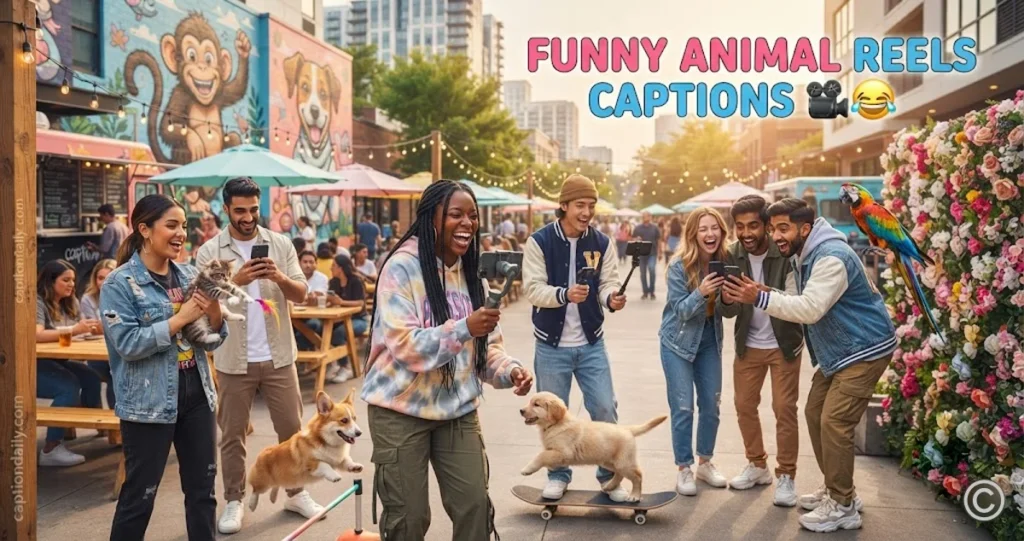 Funny Animal Reels Captions