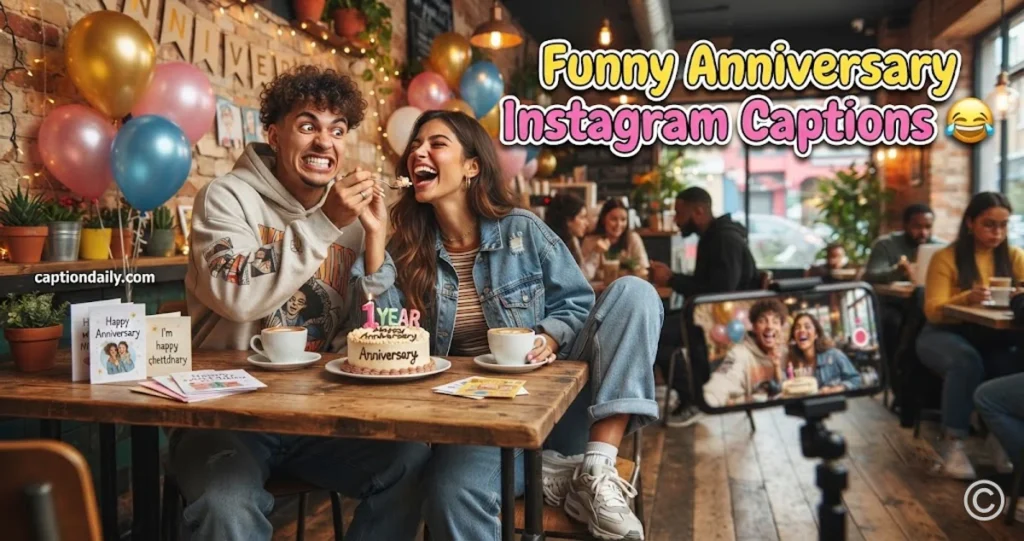Funny Anniversary Instagram Captions