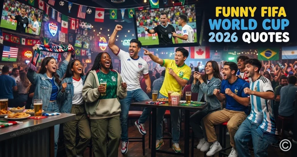 Funny FIFA World Cup 2026 Quotes