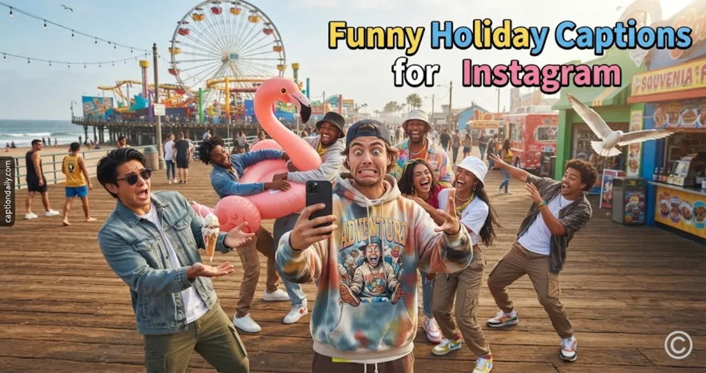 Funny Holiday Captions for Instagram