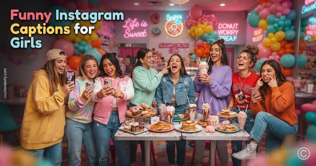 Funny Instagram Captions for Girls
