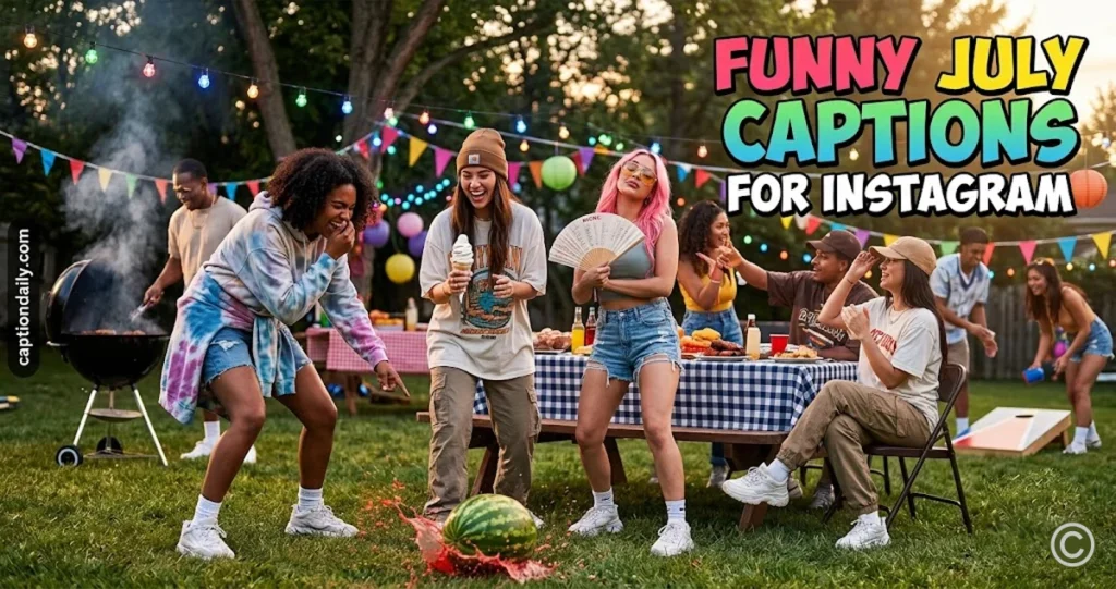 Funny July Captions for Instagram 