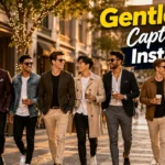 Gentleman Captions for Instagram