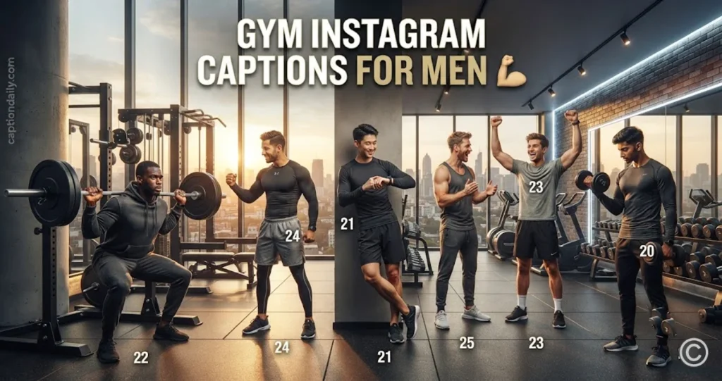 Gym Instagram Captions for Men 