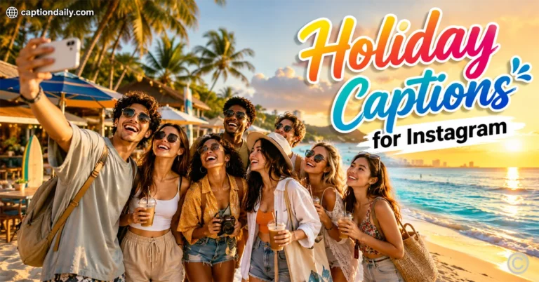 Holiday Captions for Instagram