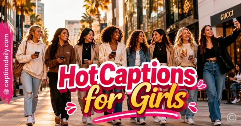 Hot Captions for Girls