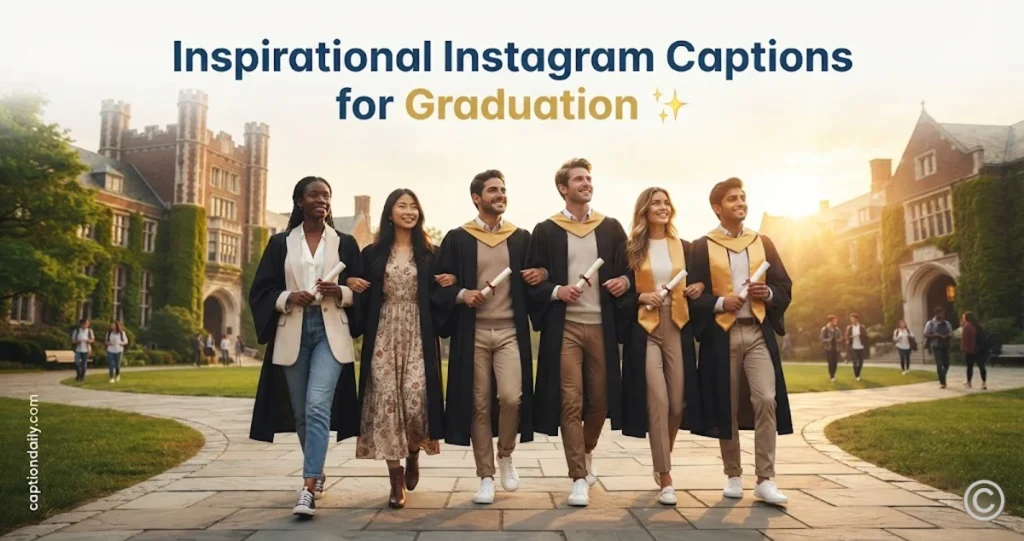 Inspirational Instagram Captions for Graduation