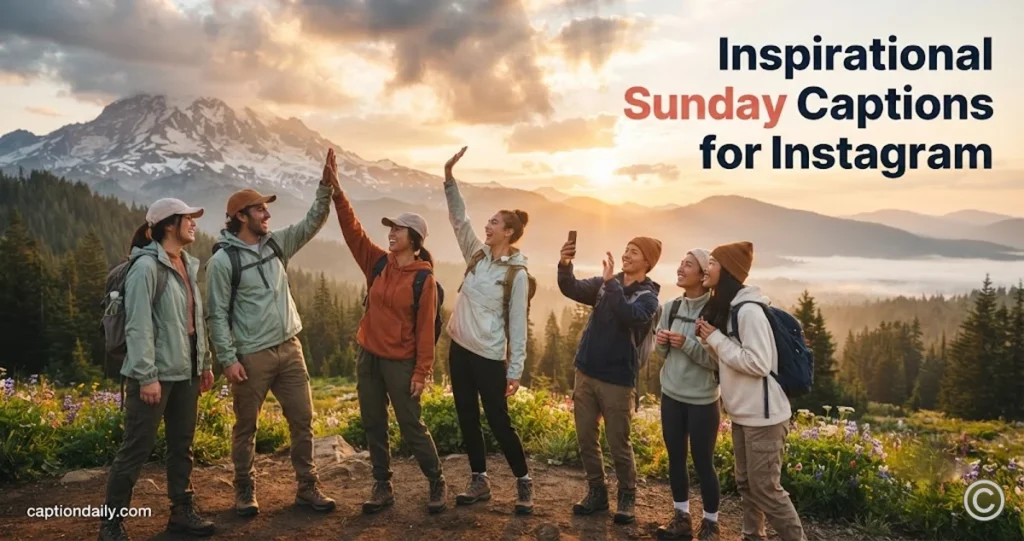 Inspirational Sunday Captions for Instagram