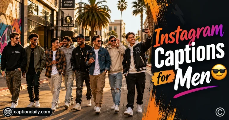 Instagram Captions for Men