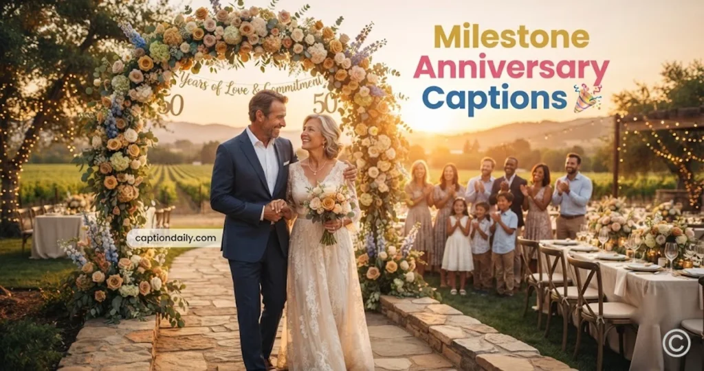 Milestone Anniversary Instagram Captions