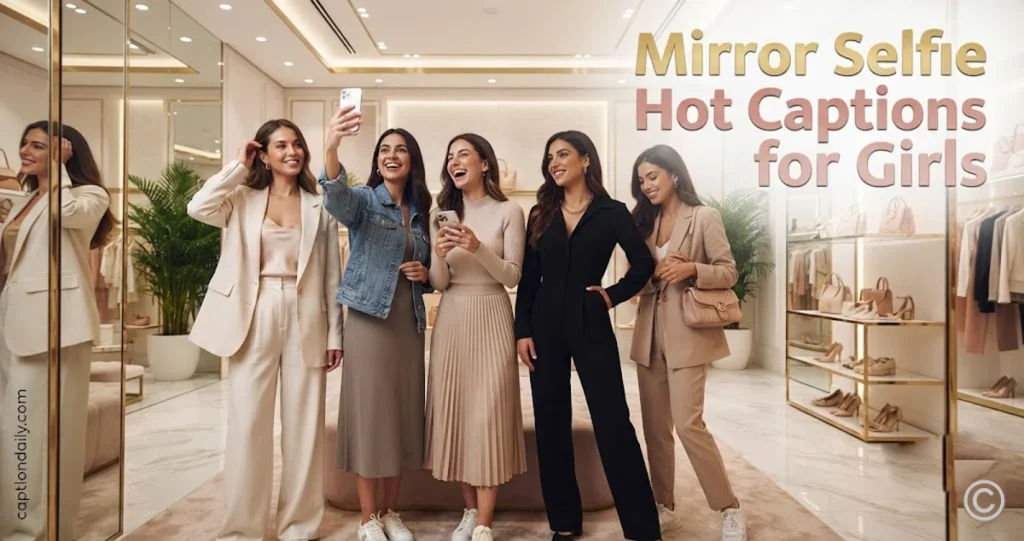 Mirror Selfie Hot Captions for Girls