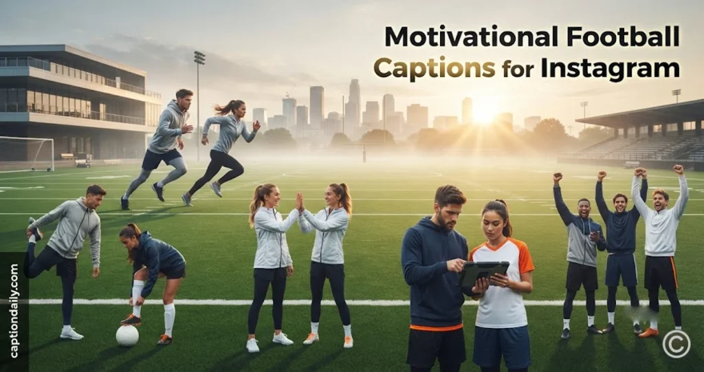 Motivational Football Captions for Instagram