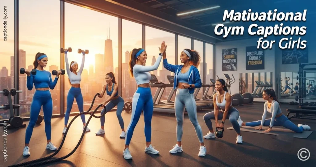 Motivational Gym Captions for Girls
