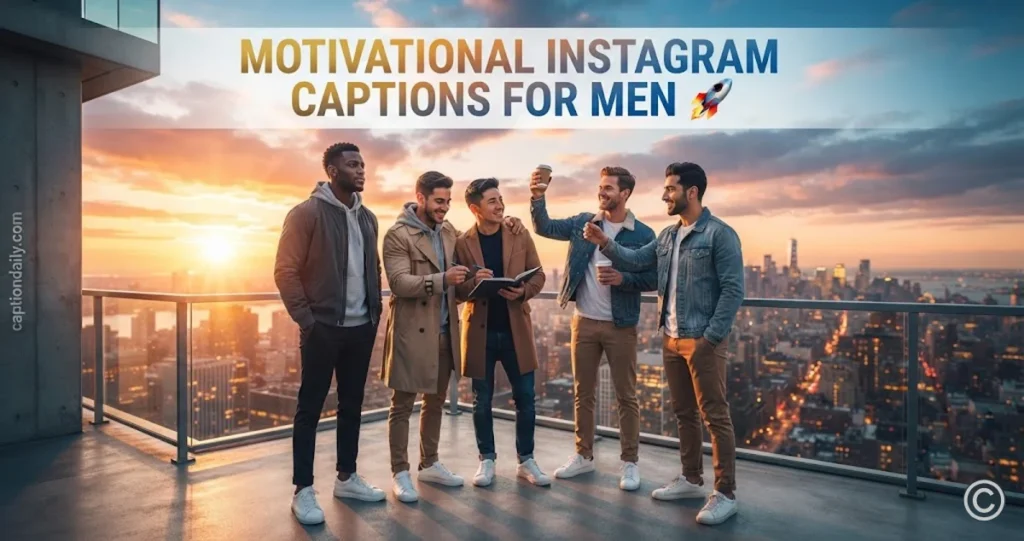 Motivational Instagram Captions for Men