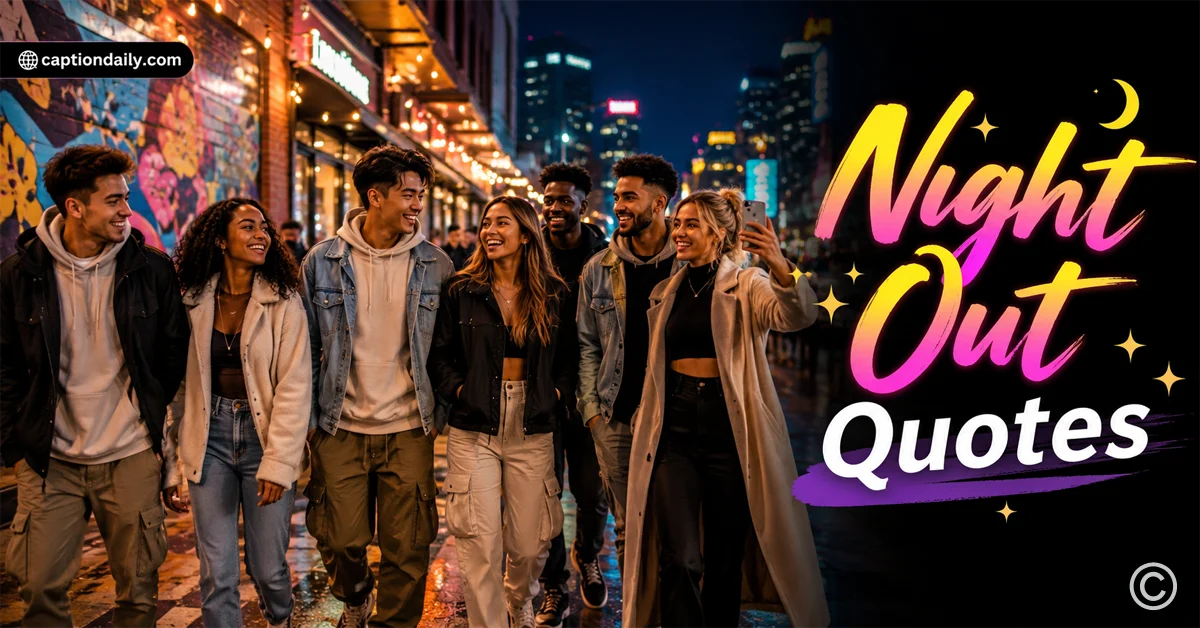 Night Out Quotes