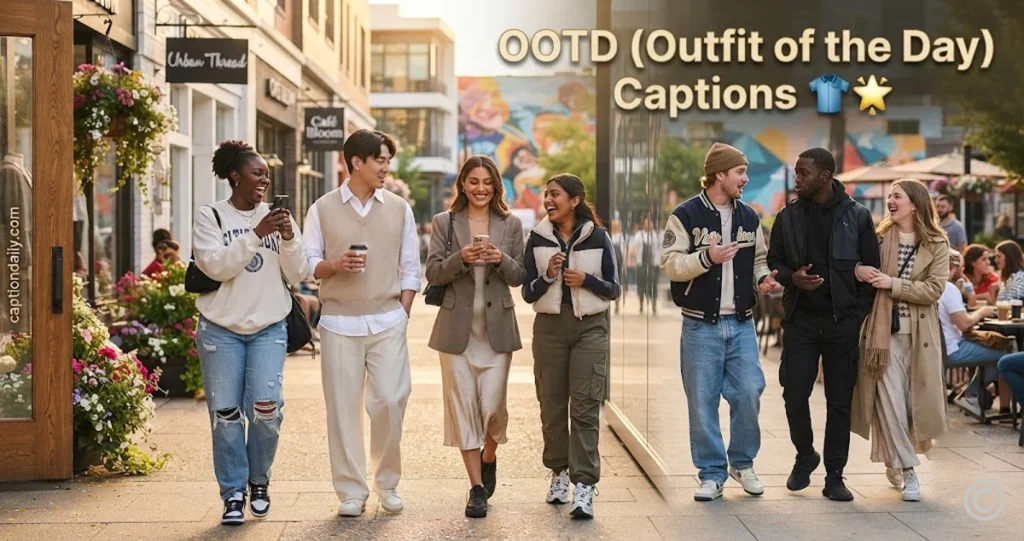 OOTD (Outfit of the Day) Captions