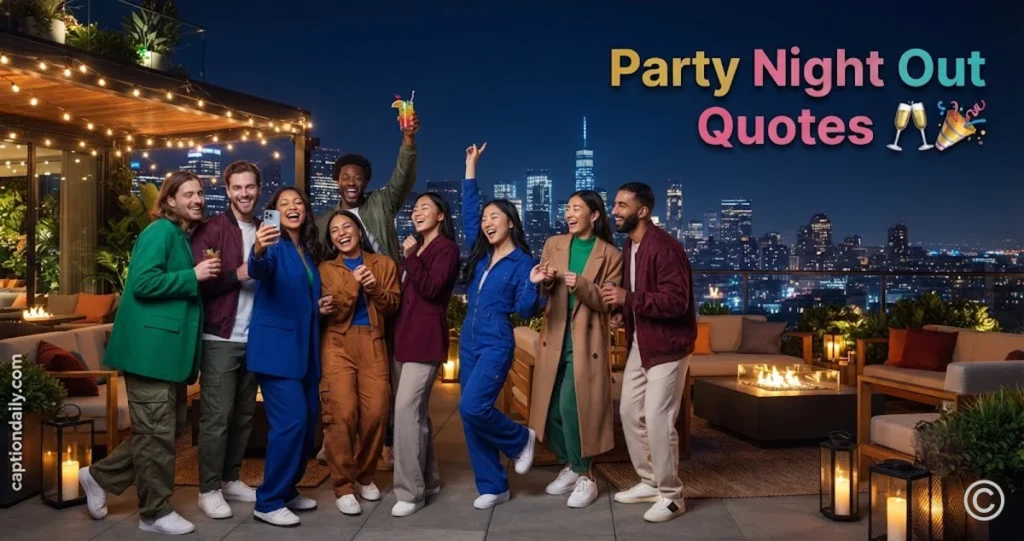 Party Night Out Quotes 