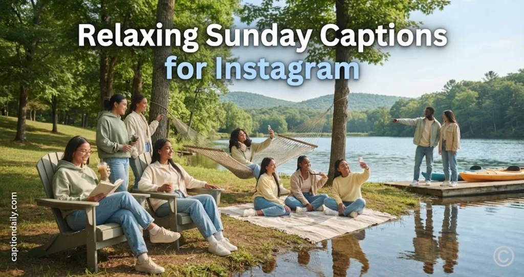Relaxing Sunday Captions for Instagram