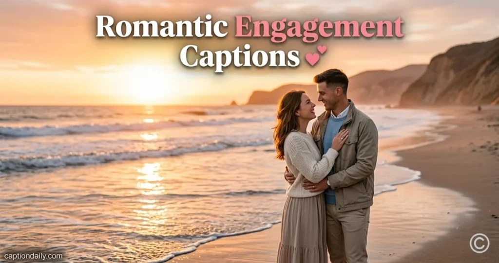 Romantic Engagement Captions