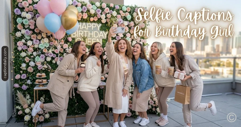 Selfie Captions for Birthday Girl