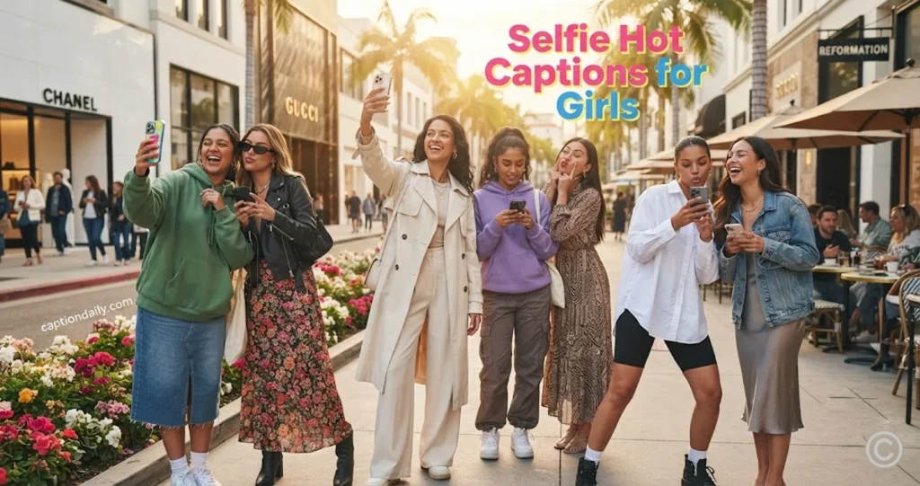 Selfie Hot Captions for Girls