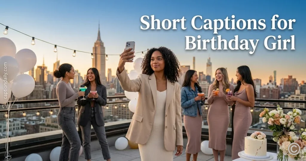 Short Captions for Birthday Girl