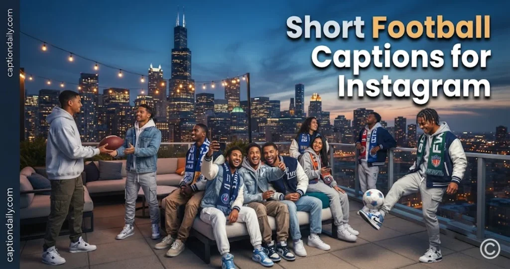 Short Football Captions for Instagram