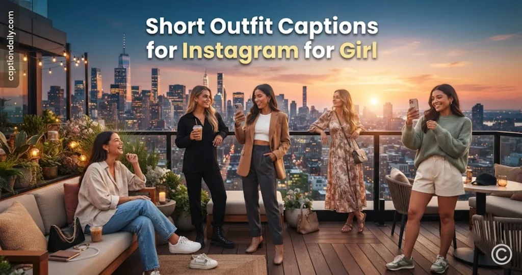 Short Outfit Captions for Instagram for Girl