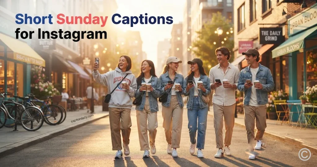 Short Sunday Captions for Instagram