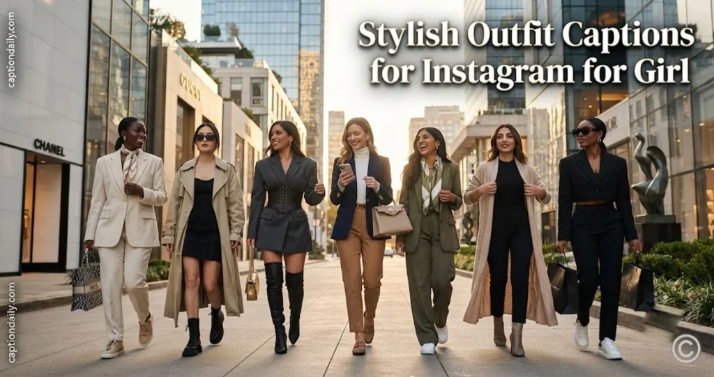 Stylish Outfit Captions for Instagram for Girl