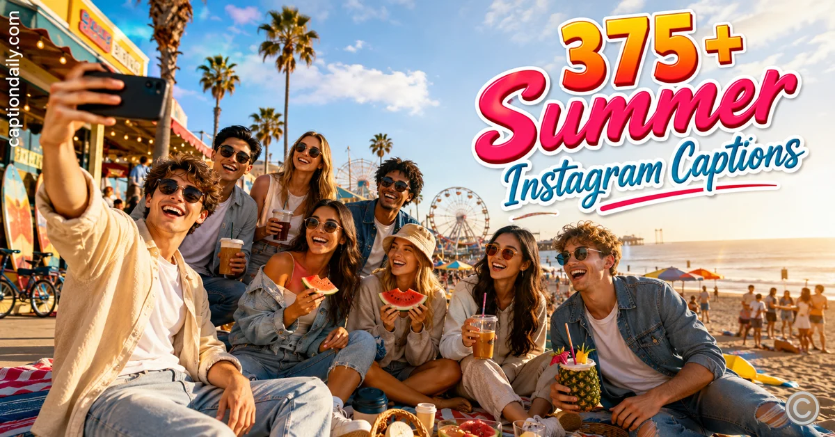 Summer Instagram Captions