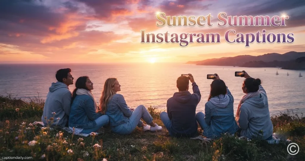 Sunset Summer Instagram Captions