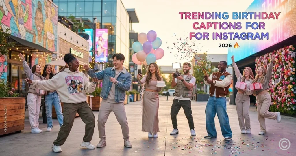 Trending Birthday Captions for Instagram