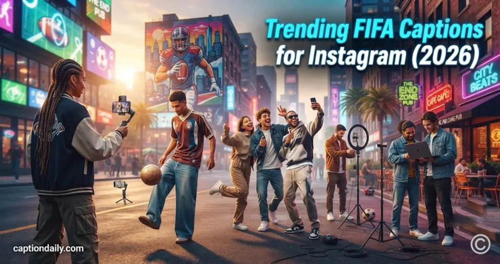 Trending FIFA Captions for Instagram