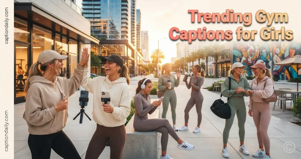 Trending Gym Captions for Girls