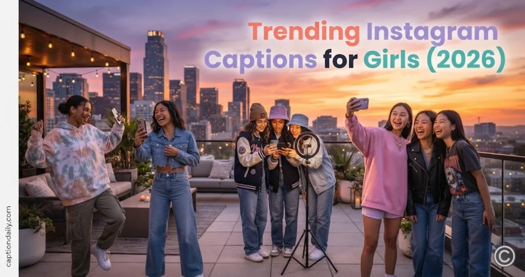 Trending Instagram Captions for Girls