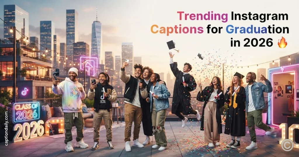 Trending Instagram Captions for Graduation 