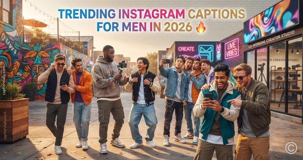 Trending Instagram Captions for Men