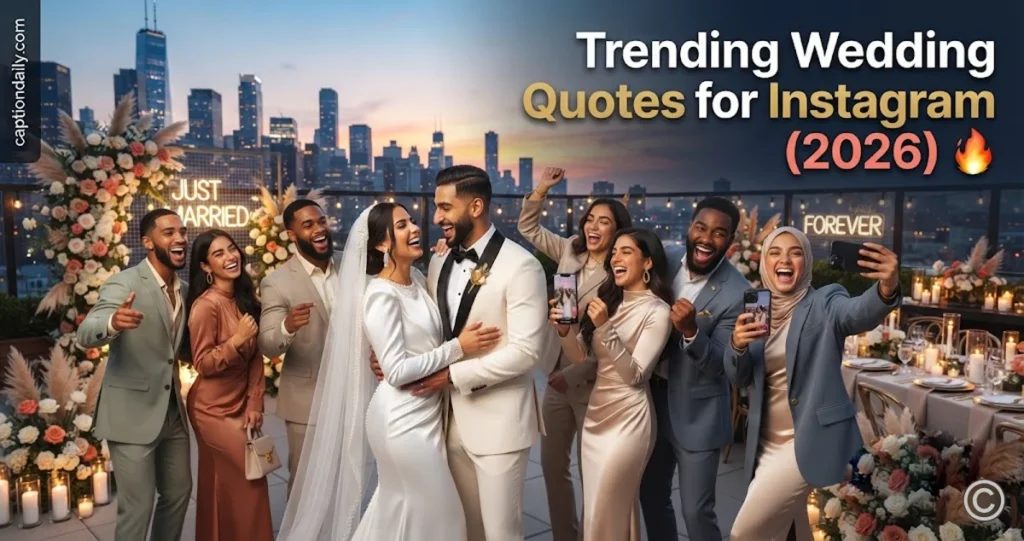 Trending Wedding Quotes for Instagram