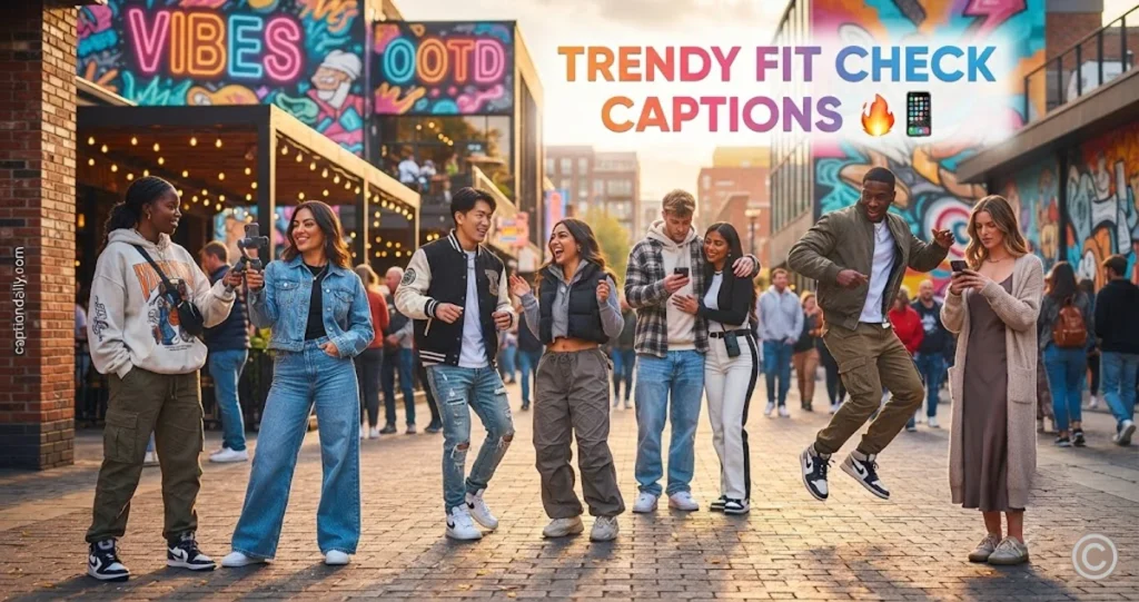 Trendy Fit Check Captions