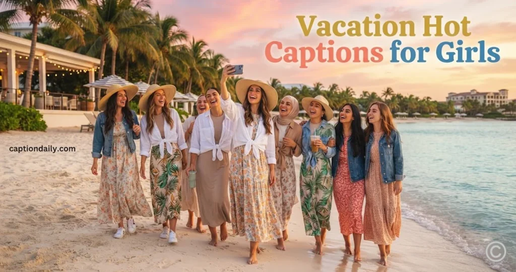 Vacation Hot Captions For Girls
