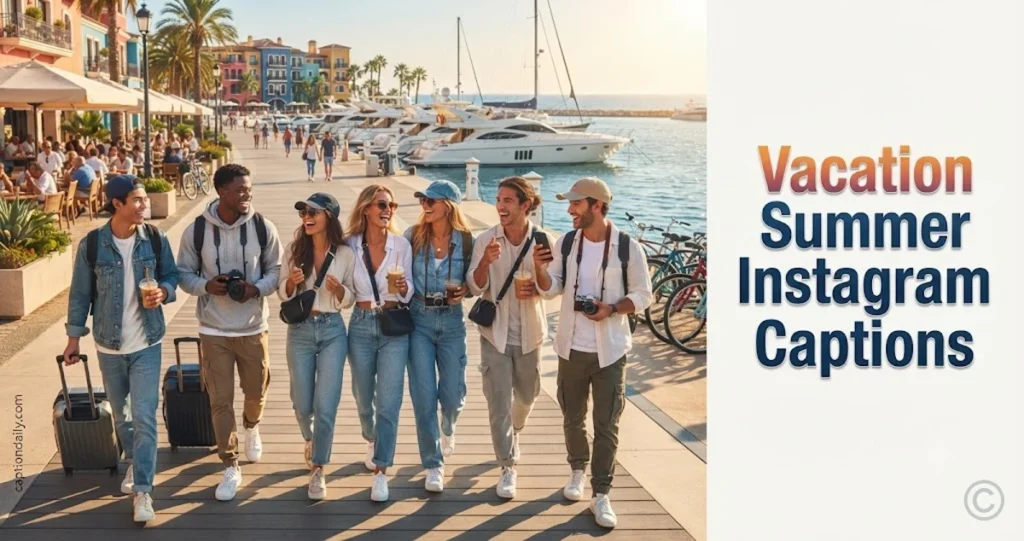 Vacation Summer Instagram Captions 
