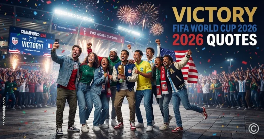 Victory FIFA World Cup 2026 Quotes 